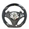 Subaru Series Black Leather Customized Design Steering Wheel With Smooth Grip Pattern