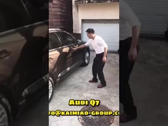 Audi Q7 Anti Pinch Power Running Boards với triển khai tự động