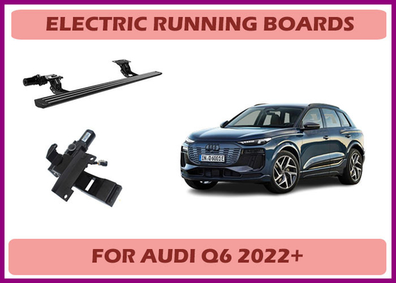 Bậc lên xuống điện Audi Q6 có an toàn