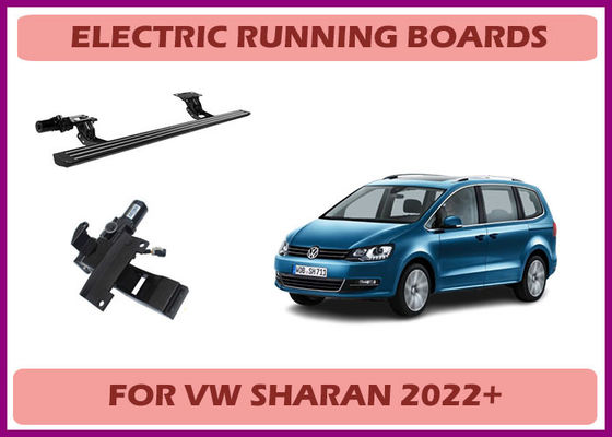 VW Sharan Retractable Power Running Board với tải trọng cao và trang bị đèn LED